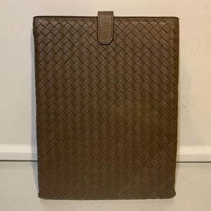 Bottega Veneta Leather ipad case - designer iPad cover (NEW)